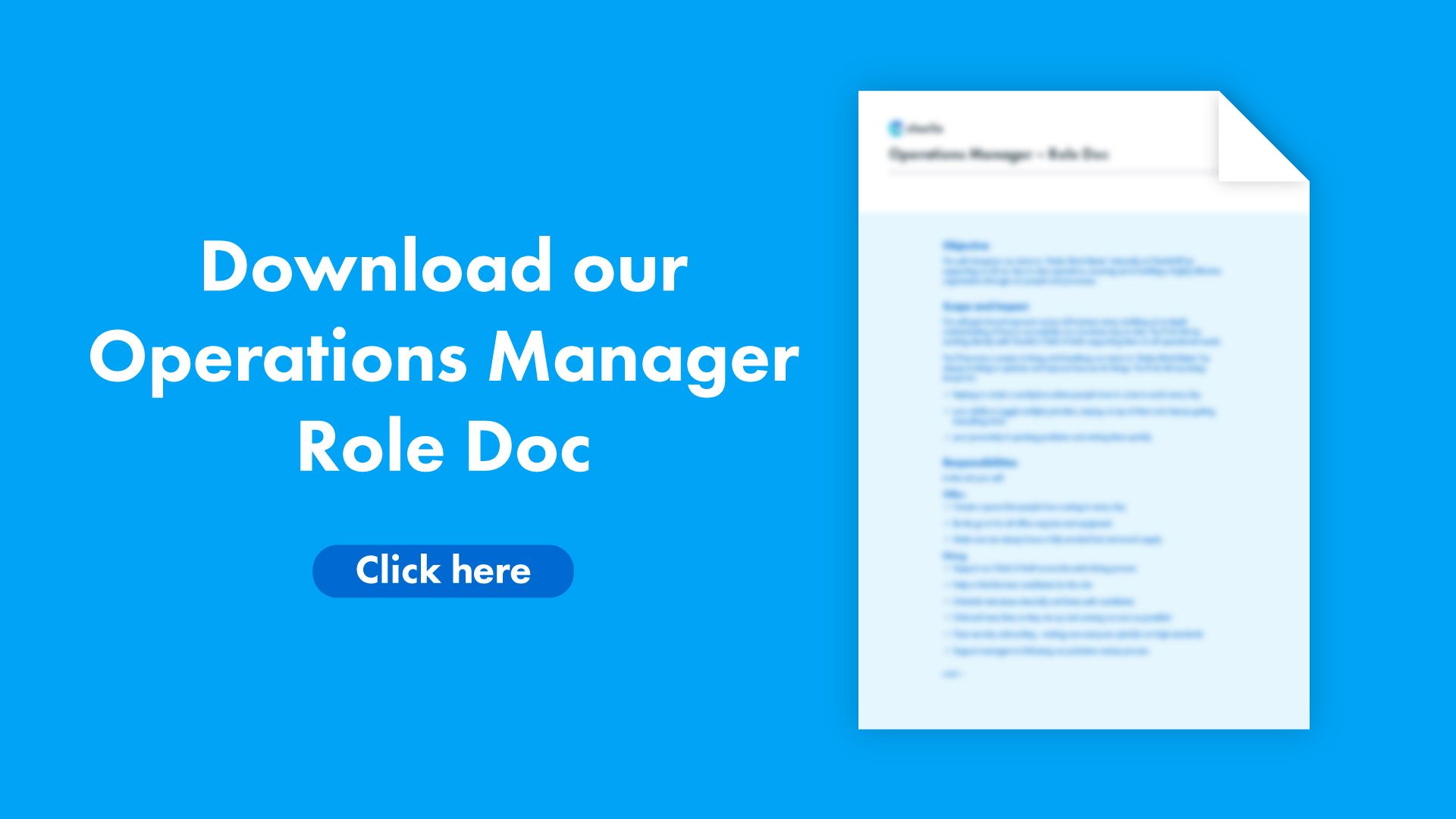 Click here to download our operations manager role document