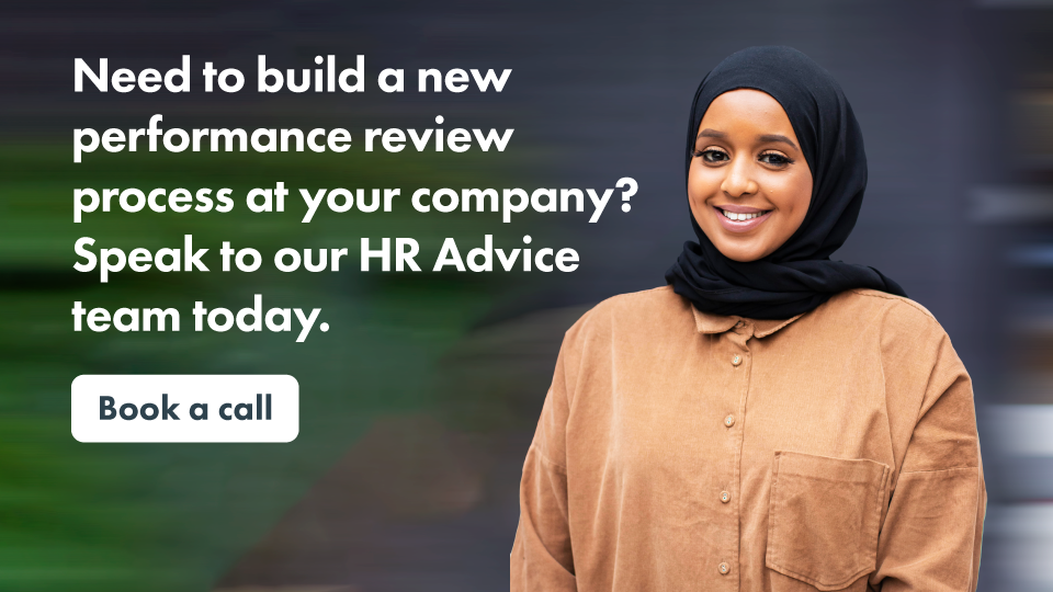 Click here to get help building a performance review process