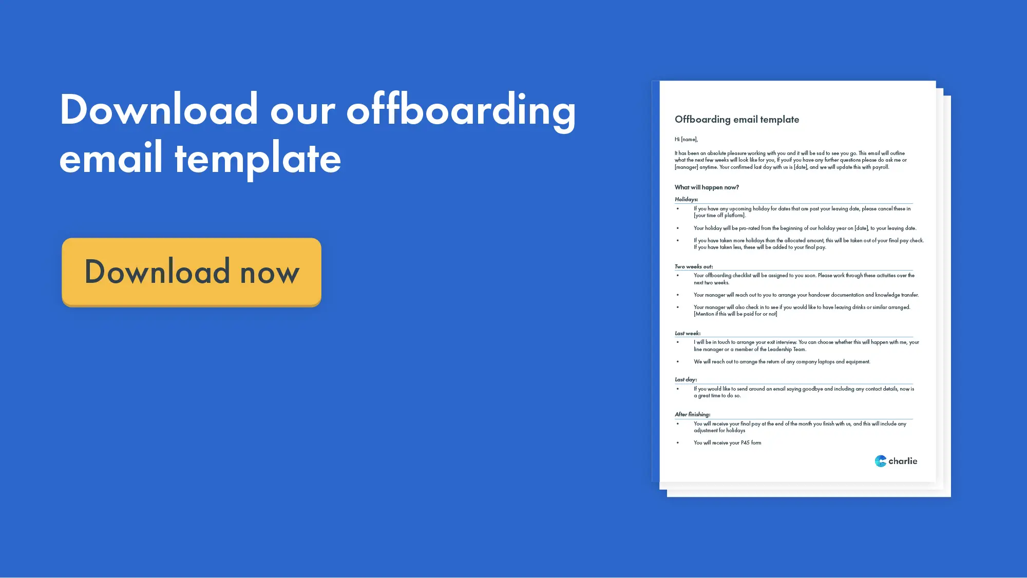 Click here to download our offboarding email template