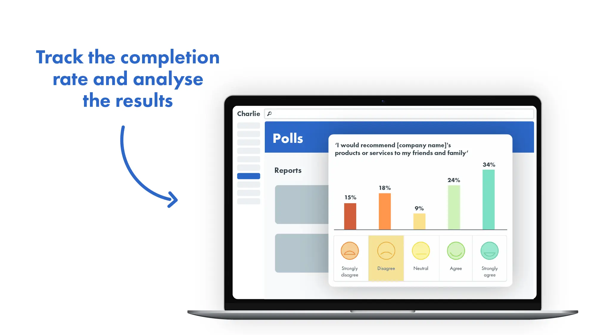 Analyse survey results with Charlie