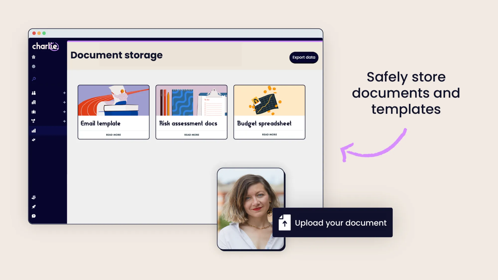 Store documents with CharlieHR and take a free trial