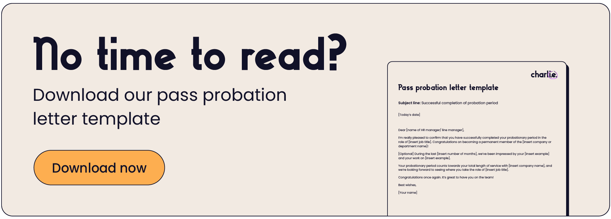 What is a pass probation letter? Tips & free template