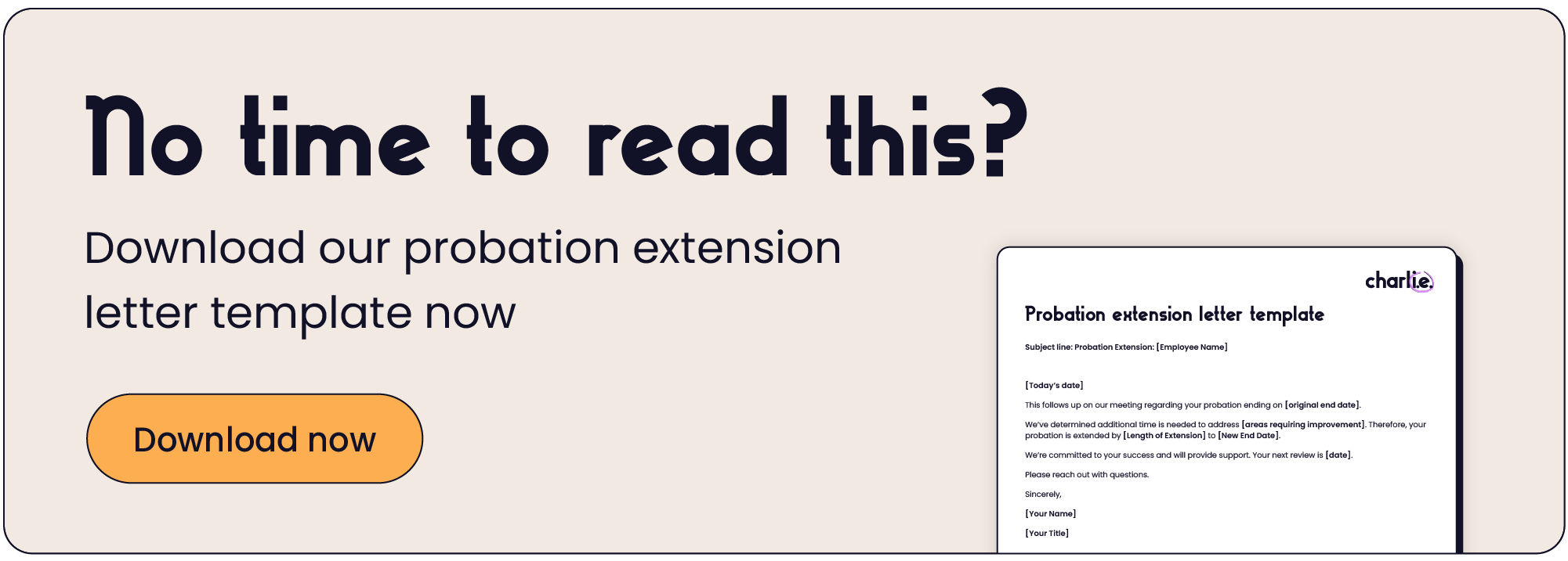 Download our probation extension template