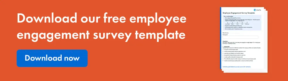 Download our employee engagement survey template