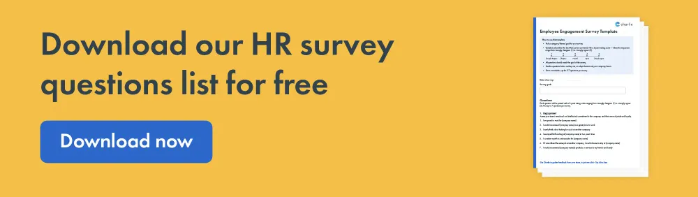 Download our HR survey questions